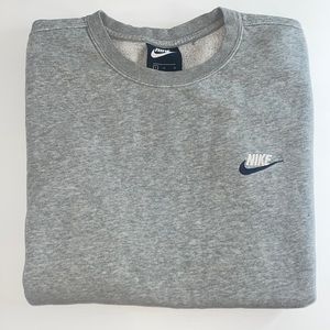 Grey Nike Crewneck Sweatshirt